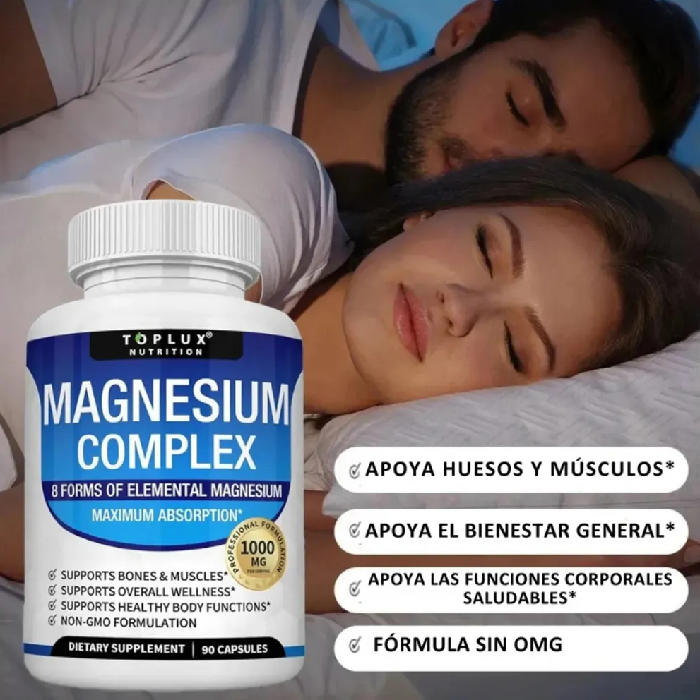 Magnesium Complex™ Toplux - 90 Cápsulas