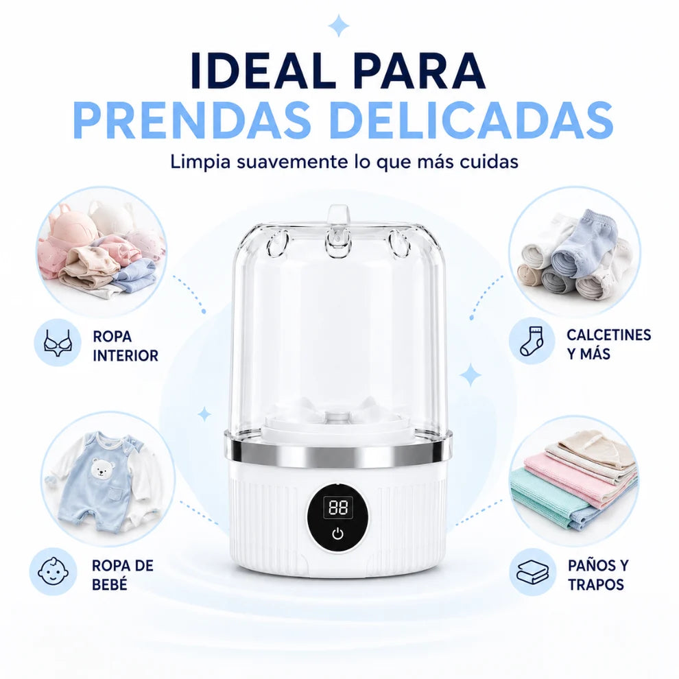 Mini Lavadora Portátil