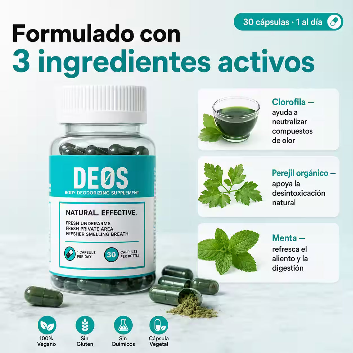 DEOS® — La Fórmula Viral Contra el Mal Olor Corporal